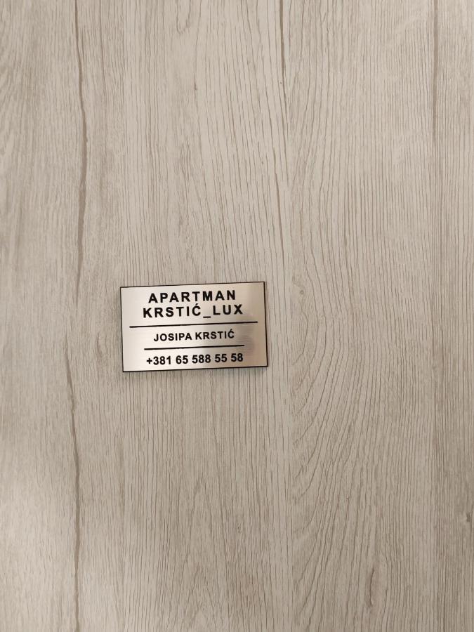 Krstic_Lux Apartman Subotica Buitenkant foto